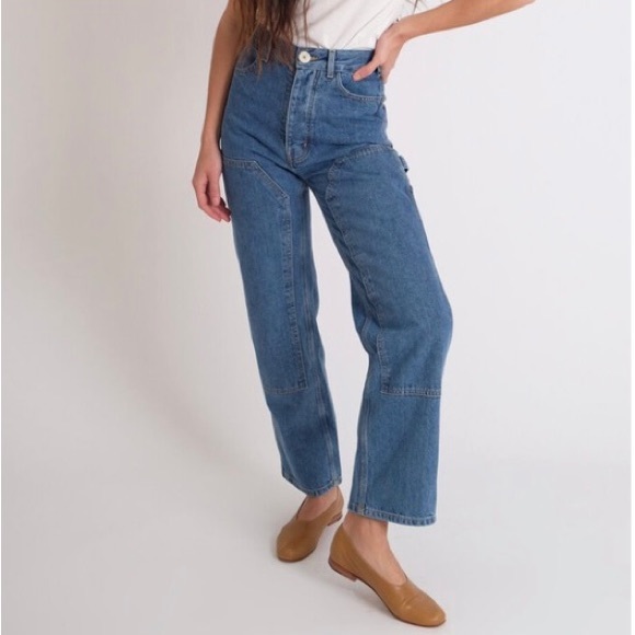 Jesse Kamm Handy Pants in Cowboy Blue - Picture 1 of 10